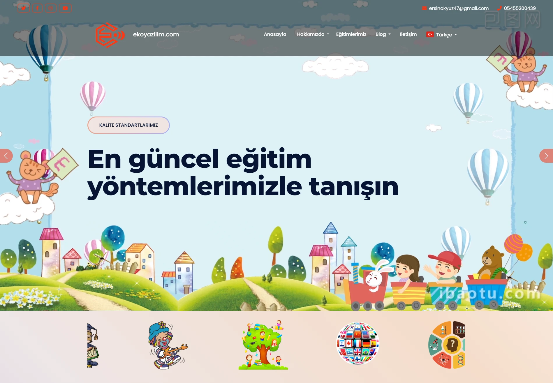 Doğada eğlenen çocuklar